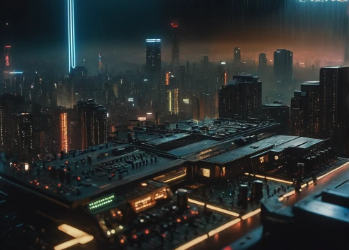 metropolis,cityscape,city at night,cyberpunk,dystopian,black city,shanghai,fantasy city,urban,the city,harbour city,cinematic,futuristic landscape,shinjuku,cities,scifi,above the city,tokyo city,city,city lights,Photography,General,Natural