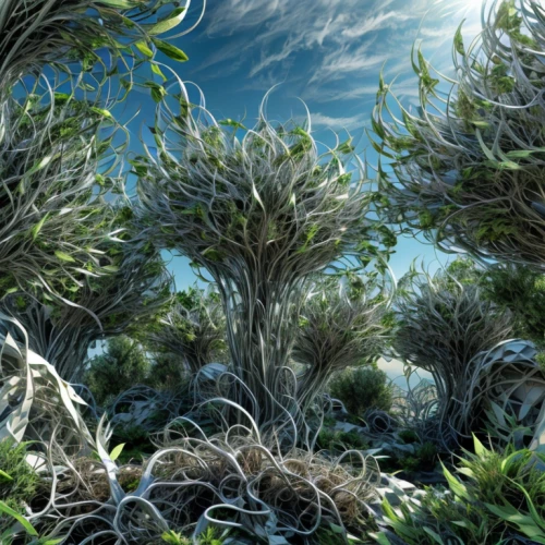 desert plants,desert plant,moonlight cactus,plant veins,fractal environment,terrestrial plant,exotic plants,terraforming,aloe barbadensis,joshua trees,arid landscape,agave azul,fractals art,canarian dragon tree,dragon tree,alien planet,forest plant,virtual landscape,regenerative,vegetation