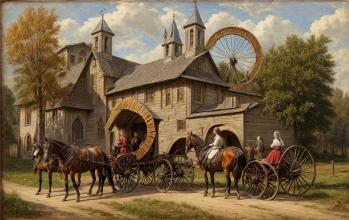 riding school,horse-drawn carriage,horse-drawn,horse and cart,horse drawn,carriage,horse stable,horse carriage,horse-drawn vehicle,stables,dutch landscape,horse riders,man and horses,horse and buggy,wooden carriage,village scene,horse drawn carriage,horse-drawn carriage pony,frisian house,cart horse,Game Scene Design,Game Scene Design,Medieval