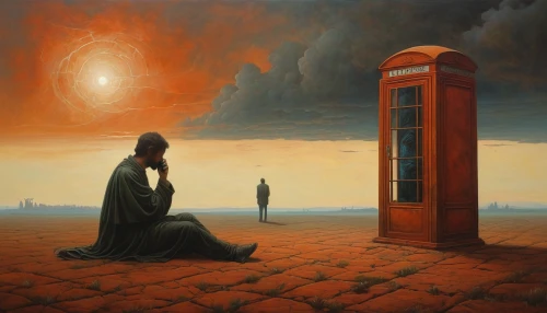 phone booth,telephone booth,payphone,pay phone,telephony,telecommunications,telephone,surrealism,calling,mobile phone,video-telephony,landline,telecommunication,man talking on the phone,cell phone,phone call,anachronism,viewphone,the listening,video phone,Photography,General,Natural