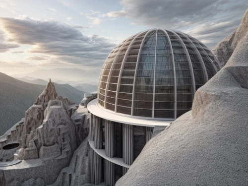 granite dome,futuristic architecture,futuristic landscape,roof domes,marble palace,the observation deck,observatory,observation deck,sky space concept,planetarium,säntis,high-altitude mountain tour,skyscapers,aiguille du midi,lava dome,elphi,temple fade,buzludzha,cappadocia,solar cell base,Common,Common,Natural