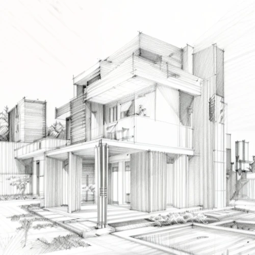 house drawing,kirrarchitecture,archidaily,architect plan,habitat 67,modern architecture,cubic house,arq,technical drawing,arhitecture,reinforced concrete,3d rendering,brutalist architecture,multi-story structure,concrete construction,structural engineer,residential house,orthographic,eco-construction,cube stilt houses,Design Sketch,Design Sketch,Pencil Line Art