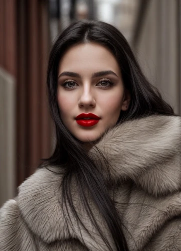 fur coat,fur,red coat,red lips,rouge,red lipstick,fur clothing,coat color,cruella,the fur red,retouching,young model istanbul,cruella de ville,women fashion,poppy red,woman in menswear,retouch,silk red,menswear for women,vampire woman,Common,Common,Photography