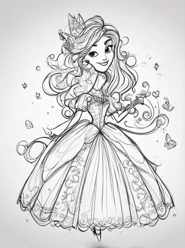 hoopskirt,ball gown,rosa ' the fairy,rosa 'the fairy,a princess,fairy queen,little girl fairy,flower girl,little girl twirling,flower fairy,crinoline,white rose snow queen,fairy tale character,garden fairy,frilly,twirling,ballerina girl,princess sofia,bridal dress,tulle,Illustration,Black and White,Black and White 08