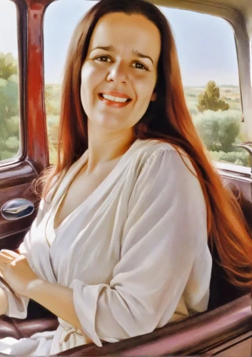 woman in the car,girl in car,simca ariane,car model,ann margaret,photo painting,dodge la femme,oil painting,portrait of christi,girl and car,bussiness woman,woman sitting,witch driving a car,simca,retro woman,dacia,elle driver,oil painting on canvas,maureen o'hara - female,kosmea