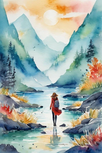 watercolor background,watercolor,watercolor painting,watercolors,watercolor paint,water colors,water color,autumn background,watercolour,watercolor blue,autumn landscape,fall landscape,watercolor tea,watercolor paint strokes,autumn walk,watercolor sketch,watercolor women accessory,watercolor paper,watercolor texture,autumn idyll,Illustration,Paper based,Paper Based 25