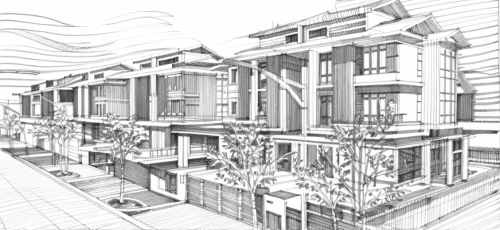 house drawing,kirrarchitecture,street plan,multistoreyed,architect plan,urban design,3d rendering,core renovation,eco-construction,townhouses,new housing development,technical drawing,houses clipart,an apartment,row houses,japanese architecture,apartment building,housebuilding,line drawing,school design,Design Sketch,Design Sketch,Hand-drawn Line Art