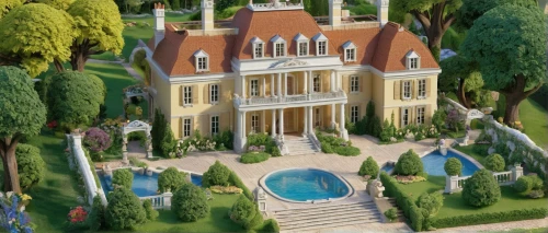 mansion,fairy tale castle,garden elevation,country estate,luxury property,villa,chateau,victorian,bendemeer estates,victorian house,large home,luxury home,private house,private estate,build by mirza golam pir,luxury real estate,gardens,house in the forest,marble palace,stately home,Illustration,Retro,Retro 18
