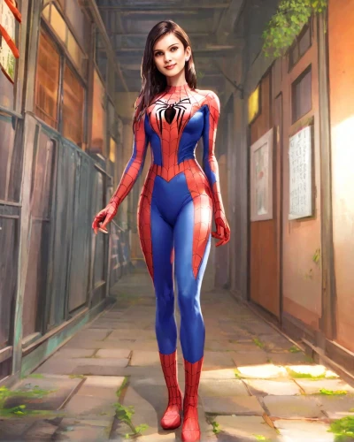 mary jane,superhero background,the suit,super heroine,silk,spider silk,walking spider,spider,comicbook,spider-man,superhero,spider bouncing,pantsuit,marvelous,veronica,spider the golden silk,webbing,sprint woman,super hero,spandex