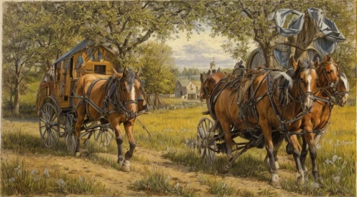 stagecoach,old wagon train,camel caravan,horse-drawn,covered wagon,horse herd,straw carts,two-horses,horse drawn,man and horses,carriage,horses,caravan,horse and cart,horse-drawn vehicle,pilgrims,horse herder,hunting scene,oxen,straw cart,Game Scene Design,Game Scene Design,Medieval