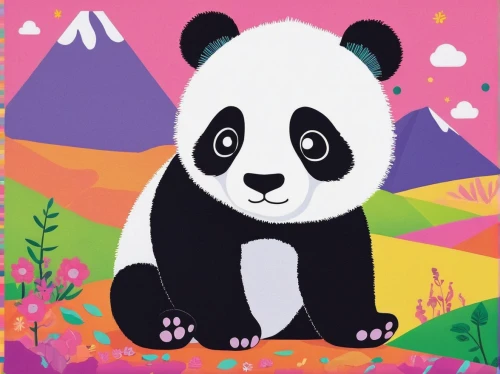 pandabear,chinese panda,panda bear,kawaii panda,panda,giant panda,little panda,pandas,kawaii panda emoji,baby panda,oliang,panda cub,lun,kawaii animal patches,pandoro,scandia bear,mustelid,panda face,anthropomorphized animals,spectacled bear,Illustration,Abstract Fantasy,Abstract Fantasy 08