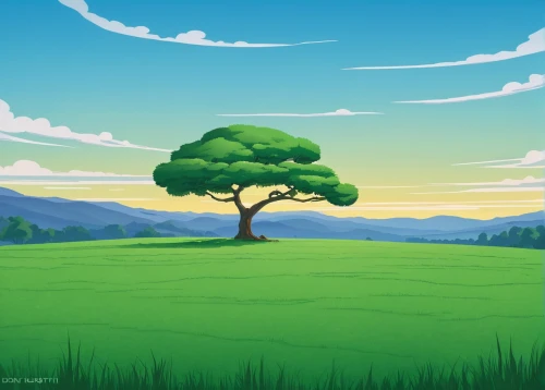 background vector,landscape background,cartoon video game background,lone tree,isolated tree,golf course background,forest background,salt meadow landscape,green landscape,meadow landscape,mobile video game vector background,an island far away landscape,background view nature,backgrounds,grasslands,grassland,springtime background,mushroom landscape,farm background,nature landscape,Illustration,Children,Children 01