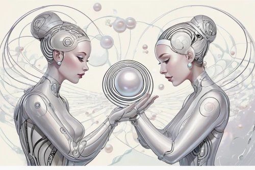 mirror of souls,mirror image,meridians,mirrors,sci fiction illustration,magic mirror,spheres,crystal ball,gemini,parallel worlds,duality,cd cover,the mirror,horoscope libra,dualism,water pearls,mirror ball,mirrored,the zodiac sign pisces,mirror reflection,Conceptual Art,Sci-Fi,Sci-Fi 24