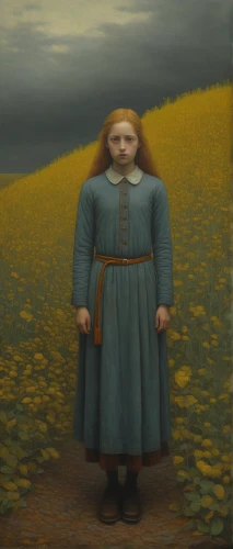 pilgrim,girl with bread-and-butter,dwarf sundheim,cloves schwindl inge,grant wood,girl in the garden,little girl in wind,girl in a long,chamomile in wheat field,girl with cloth,girl picking flowers,archimandrite,child portrait,girl with a wheel,prairie,east-european shepherd,the little girl,pedestrian,yellow grass,giant goldenrod,Conceptual Art,Daily,Daily 30