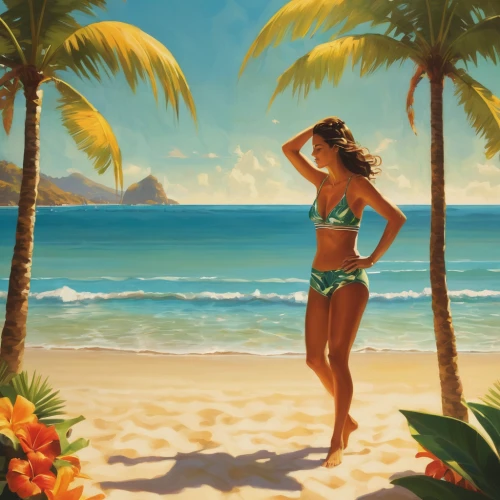 blue hawaii,summer background,beach background,beach landscape,dream beach,tropical beach,tropical sea,tahiti,tropic,luau,tropics,tropical house,world digital painting,beach scenery,polynesian girl,caribbean beach,hawaii,aloha,paradise beach,sub-tropical,Conceptual Art,Daily,Daily 12