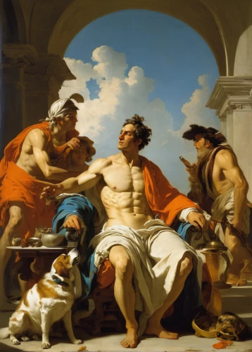 the death of socrates,school of athens,thymelicus,apollo and the muses,bougereau,classical antiquity,bacchus,ugolino and his sons,apollo hylates,biblical narrative characters,greco-roman wrestling,samaritan,greek mythology,lampides,2nd century,apollo,pilate,kunsthistorisches museum,archimedes,la nascita di venere,Art,Classical Oil Painting,Classical Oil Painting 40