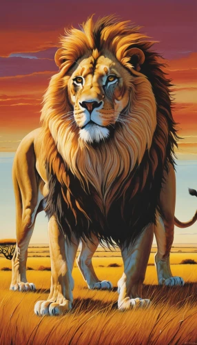 panthera leo,lion,forest king lion,two lion,african lion,male lion,skeezy lion,lion number,lion father,lions,lion white,male lions,lion head,lion - feline,masai lion,king of the jungle,female lion,lionesses,lions couple,lion's coach,Art,Artistic Painting,Artistic Painting 33