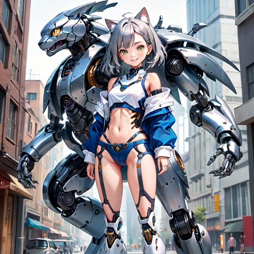 mecha,kotobukiya,mech,model kit,heavy object,mg j-type,harajuku,destroyer,cynosbatos,military robot,kantai,carrier,exoskeleton,blue tiger,armored,shinjuku,light cruiser,magna,cyborg,armored animal,Anime,Anime,General