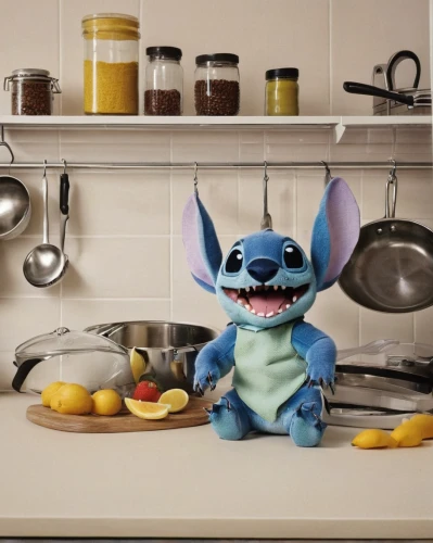 stitch,ratatouille,star kitchen,cute cartoon character,baby playing with food,disney character,skylanders,smurf figure,anthropomorphized animals,mousetrap,plush figure,stuff toy,clay animation,chef,play dough,plush toys,lures and buy new desktop,cangaroo,kitchenware,eat,Photography,Black and white photography,Black and White Photography 03