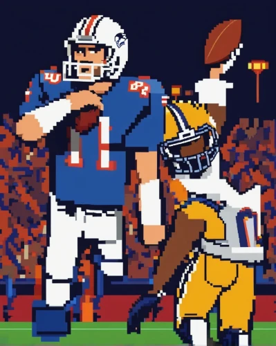 swamp football,quarterback,sports game,ball carrier,gridiron football,pigskin,throwing a ball,six-man football,eight-man football,game balls,game illustration,pc game,manti,pixel art,touch football (american),8bit,the bears,sugar bowl,stadium falcon,sprint football,Unique,Pixel,Pixel 01