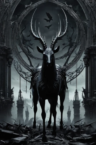 oryx,horned,trioceros,elk,the zodiac sign taurus,taurus,manchurian stag,stag,horned cows,capricorn,black doe,minotaur,deer bull,horoscope taurus,horn of amaltheia,the black sheep,ruminant,elks,zodiac,goatflower,Illustration,Realistic Fantasy,Realistic Fantasy 46