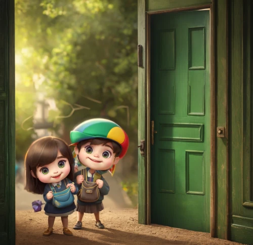 little boy and girl,girl and boy outdoor,vintage boy and girl,cute cartoon image,boy and girl,neighbors,toy's story,agnes,cute cartoon character,toy story,little people,lilo,kids illustration,the little girl's room,children's background,trailer,couple boy and girl owl,digital compositing,childhood friends,home door