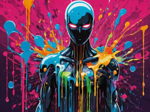 neon body painting,dr. manhattan,electro,cmyk,atom,color lead,paint splatter,paint,venom,graffiti splatter,color,futura,neon ghosts,splatter,color 1,graffiti art,psychedelic art,light paint,nerve,graffiti,Conceptual Art,Graffiti Art,Graffiti Art 08