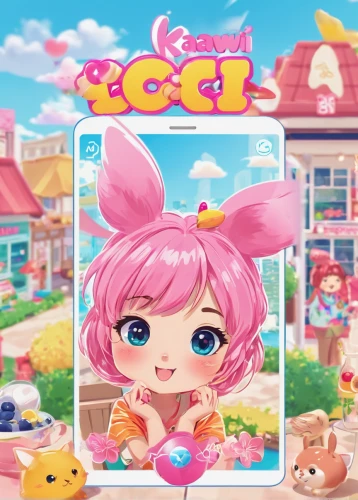 candy island girl,mobile game,android game,easter theme,life stage icon,kawaii pig,game illustration,kusa mochi,cupcake background,candy crush,cute cartoon character,download icon,kawaii ice cream,rosa ' amber cover,easter background,children's background,store icon,icon set,kawaii,easter banner,Illustration,Japanese style,Japanese Style 02