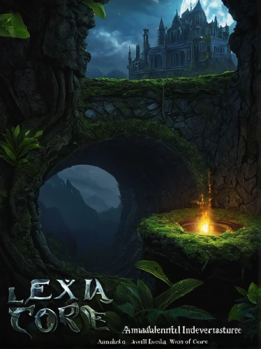 cd cover,action-adventure game,devilwood,adventure game,end-of-admoria,loxia,heroic fantasy,lunisolar theme,fantasy landscape,horn of amaltheia,game illustration,candlemaker,castle of the corvin,mystery book cover,backgrounds,cover,mushroom landscape,the ruins of the,xanthosoma,swampy landscape,Photography,Documentary Photography,Documentary Photography 26