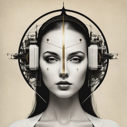 biomechanical,cybernetics,electronic music,stereophonic sound,audiophile,music player,transistor,streampunk,machines,frequency,meridians,transistors,circuitry,robotic,telephone operator,humanoid,science fiction,receptor,equilibrium,cyborg,Illustration,Realistic Fantasy,Realistic Fantasy 09