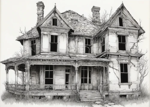 abandoned house,house drawing,the haunted house,haunted house,creepy house,old home,old house,witch's house,victorian house,witch house,abandoned place,lonely house,ghost castle,dilapidated,victorian,apartment house,two story house,ancient house,houses clipart,dilapidated building,Illustration,Abstract Fantasy,Abstract Fantasy 04