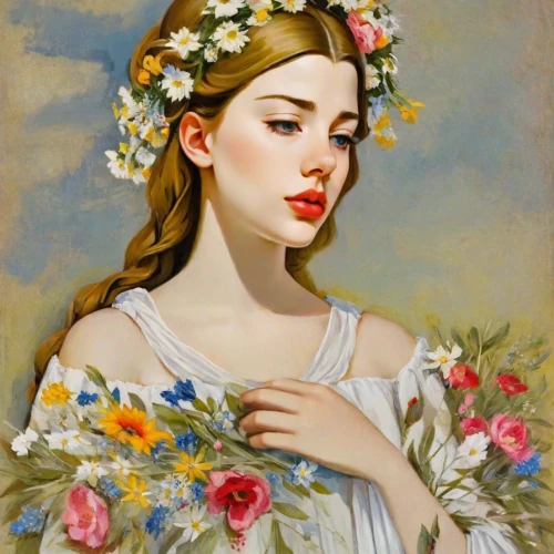 girl in flowers,girl in a wreath,beautiful girl with flowers,girl picking flowers,wreath of flowers,flower crown,floral wreath,vintage flowers,flower crown of christ,magnolia,spring crown,young woman,portrait of a girl,floral garland,blooming wreath,vintage female portrait,vintage woman,flora,flower hat,vintage floral