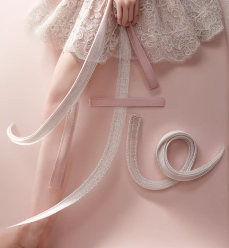 curved ribbon,white pink,white-pink,light pink,paper and ribbon,pointe shoe,pink ribbon,bridal clothing,pointe shoes,ballet shoes,white silk,bridal shoes,ribbons,razor ribbon,airy,bridal shoe,crossed ribbons,ribbon,ballerina,tulle,Realistic,Fashion,Romantic And Dreamy