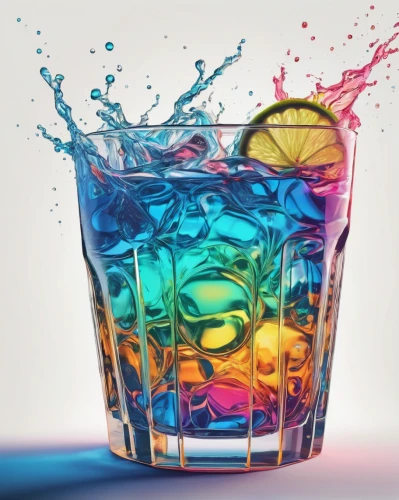 colorful water,colorful drinks,colorful glass,splash photography,neon drinks,drink icons,bacardi cocktail,water splash,vodka red bull,absolut vodka,cocktail,splash water,fruitcocktail,distilled beverage,neon cocktails,mixed drink,neon light drinks,liquids,cocktail with ice,a drink,Illustration,Realistic Fantasy,Realistic Fantasy 36