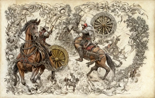 cavalry,hunting scene,two-horses,carriages,carriage,stagecoach,man and horses,bronze horseman,forest workers,andalusians,horse-drawn,don quixote,ceremonial coach,horse-drawn vehicle,pilgrims,horse harness,horseback,straw carts,caravan,chariot,Game Scene Design,Game Scene Design,Renaissance
