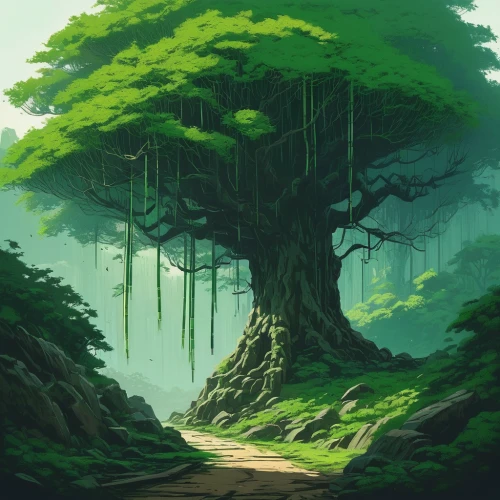 forest tree,elven forest,forest background,forests,green tree,forest,flourishing tree,isolated tree,a tree,forest landscape,green forest,old-growth forest,rainforest,old tree,tree canopy,tree,the forest,druid grove,the forests,forest path,Conceptual Art,Fantasy,Fantasy 32