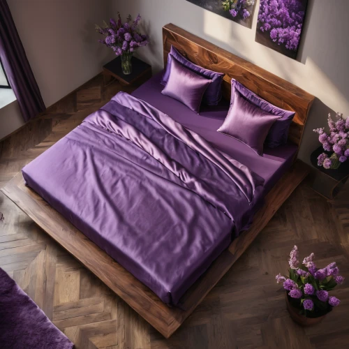 bedding,bed linen,duvet cover,purple chestnut,lavander products,bed,waterbed,purple,futon pad,canopy bed,sleeping pad,bed frame,baby bed,bed sheet,flower blanket,bed skirt,sleeping room,laminate flooring,infant bed,rich purple,Photography,General,Natural