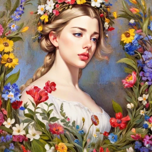 girl in flowers,girl in a wreath,wreath of flowers,beautiful girl with flowers,floral wreath,girl picking flowers,girl in the garden,magnolia,flower fairy,blooming wreath,flora,portrait of a girl,flower girl,floral frame,flower painting,splendor of flowers,flower wreath,floral garland,flower crown,floral background