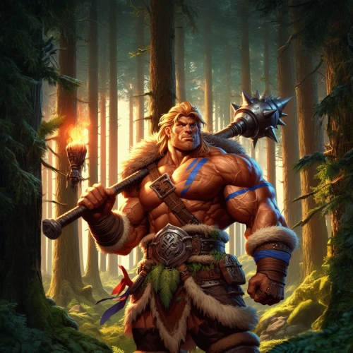 barbarian,dane axe,woodsman,druid,northrend,nordic christmas,nordic bear,lumberjack,wood elf,warrior and orc,forest man,bear guardian,lone warrior,farmer in the woods,druid grove,norse,warlord,he-man,fantasy warrior,male elf