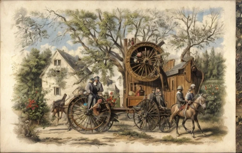 covered wagon,stagecoach,handcart,threshing,old wagon train,straw cart,straw carts,girl with a wheel,wooden wagon,horse-drawn vehicle,horse-drawn carriage,wooden cart,wagon wheel,wooden carriage,horse drawn carriage,horse and buggy,horse trailer,ox cart,christmas caravan,donkey cart,Game Scene Design,Game Scene Design,Medieval