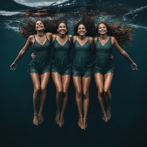 sirens,synchronized swimming,believe in mermaids,mermaids,under the water,photo session in the aquatic studio,let's be mermaids,submerged,the people in the sea,celtic woman,swimming people,under water,female swimmer,merfolk,underwater background,tour to the sirens,freediving,underwater diving,submerge,mermaid vectors,Photography,General,Fantasy