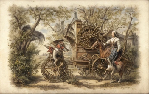 straw carts,straw cart,threshing,handcart,wooden cart,agricultural machine,covered wagon,girl with a wheel,cart of apples,donkey cart,basket weaver,stagecoach,cart,oxcart,horse-drawn vehicle,wooden carriage,cart horse,log cart,bale cart,hunting scene,Game Scene Design,Game Scene Design,Renaissance