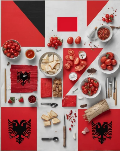 albania,swiss flag,czech cuisine,eastern european food,german food,germany flag,catering service bern,slovakian cuisine,viennese cuisine,georgian cuisine,leittafel,coats of arms of germany,swiss house,german red cross,german flag,bavarian swabia,welcome table,hungarian food,food collage,kükchen,Unique,Design,Knolling