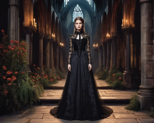 gothic fashion,gothic dress,gothic portrait,gothic woman,gothic style,gothic,dark gothic mood,gothic architecture,dress walk black,celtic queen,lady of the night,queen of the night,fantasy picture,black rose,witch house,hall of the fallen,goth like,goth woman,black candle,haunted cathedral,Art,Classical Oil Painting,Classical Oil Painting 13