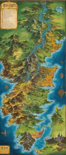 island of fyn,donegal,northrend,old world map,hobbiton,the continent,northern longear,imperial shores,isle of may,island of juist,cartography,heroic fantasy,orkney island,travel map,river delta,map world,continent,peninsula,druid grove,gap of dunloe,Illustration,Retro,Retro 14