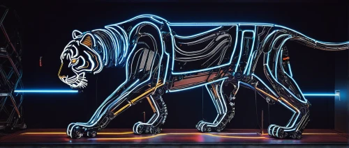 panther,capitoline wolf,panthera leo,lion capital,light paint,diamond zebra,light drawing,lion fountain,canis panther,royal tiger,carousel horse,blue tiger,neon body painting,tiger,jaguar,lion,saluki,a tiger,drawing with light,cinema 4d,Illustration,Black and White,Black and White 26