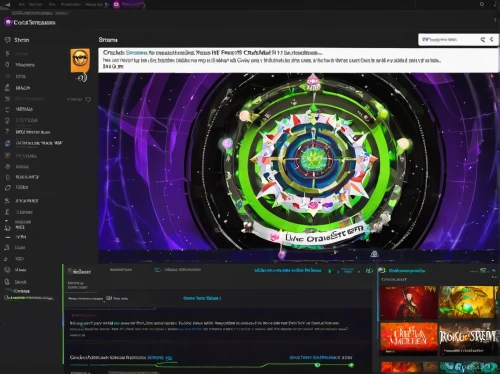 kaleidoscope website,streaming,screenshot,colorful spiral,desktop view,paysandisia archon,live stream,massively multiplayer online role-playing game,twitch logo,twitch icon,streamer,time spiral,musicplayer,radial,plan steam,twitch,video editing software,music background,stream,wormhole,Illustration,Realistic Fantasy,Realistic Fantasy 45
