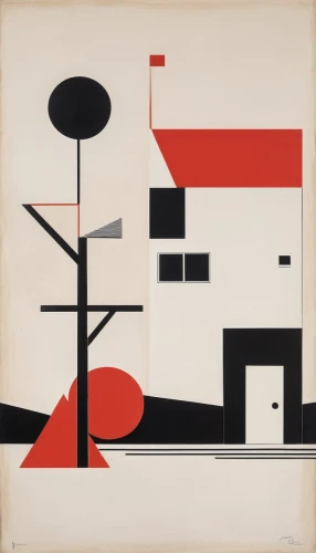 mondrian,mid century modern,matruschka,mid century house,olle gill,mid century,saurer-hess,tiegert,landscape red,red place,art deco,housebuilding,home landscape,cool woodblock images,archidaily,stieglitz,ruhl house,vintage art,partiture,1929,Art,Artistic Painting,Artistic Painting 44