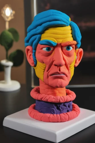 plasticine,clay animation,3d figure,3d model,sculpt,play-doh,play doh,3d man,low-poly,3d,low poly,b3d,plastic arts,guevara,lego pastel,3d modeling,terracotta,scandia gnome,cinema 4d,mohnfigur,Unique,3D,Clay