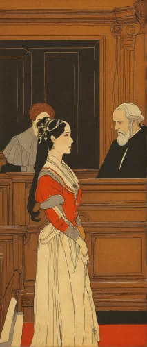 courtship,cool woodblock images,dispute,jury,parrot couple,vintage illustration,barrister,edward lear,court,bull finch,gobelin,woodblock prints,court shoe,judge,society finches,court pump,hoopskirt,the girl's face,landseer,arbitration,Illustration,Retro,Retro 07